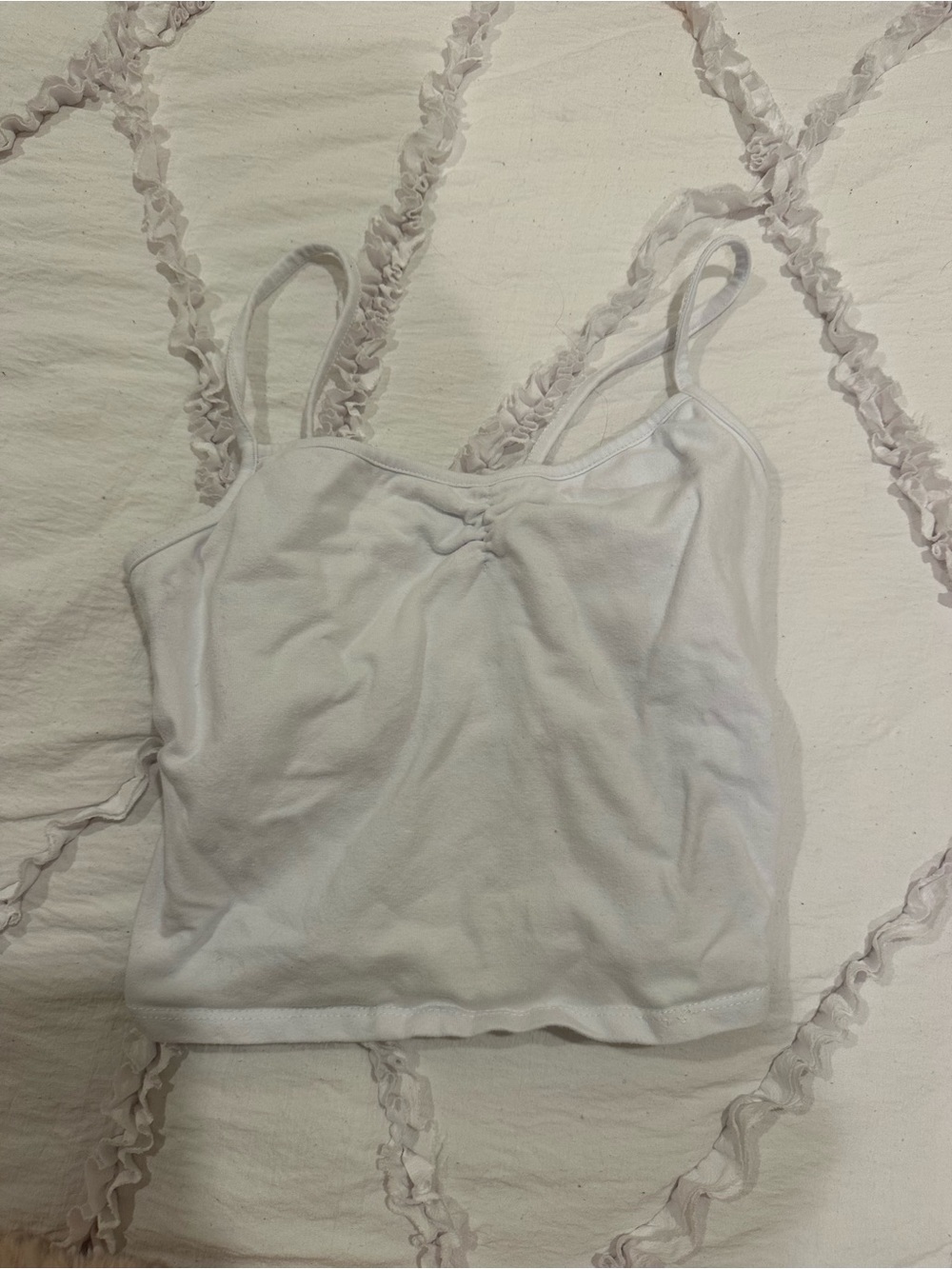 Urban Outfitters White Spaghetti Strap Cami Tank